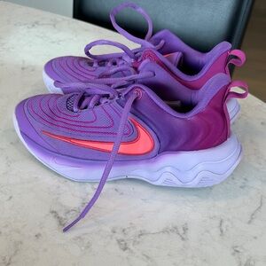 Nike Kids Purple and Pink Sneakers